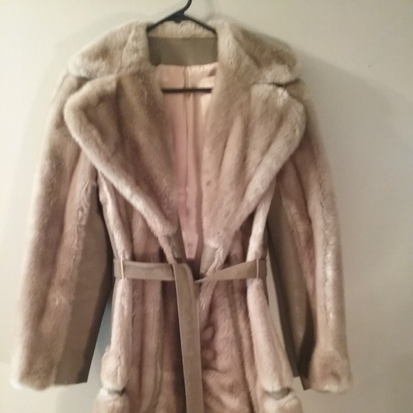 Tissavel of France Jackets & Blazers - Vintage Tissavel Faux fur/leather coat